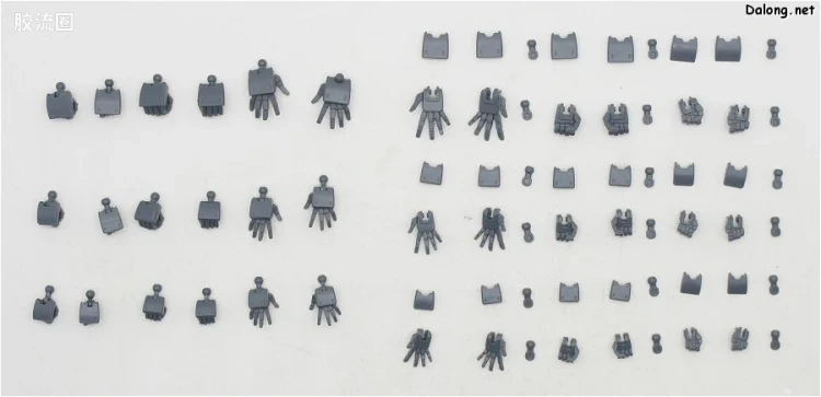钢普拉Build 综合 HG BUILD CUSTOM 043 BUILDHANDS角SML 造型手 - 图片